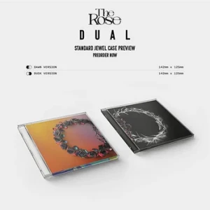 [THE ROSE] 2nd Full Album 'DUAL' (JEWEL CASE ver.)
