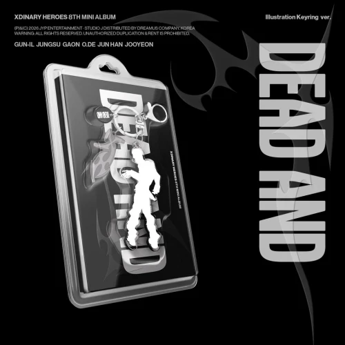 xdinary hereos dead end Illustration Keyring.webp