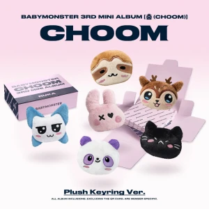[BABYMONSTER] 3rd Mini Album '춤 (CHOOM)' (Plush Keyring ver.)