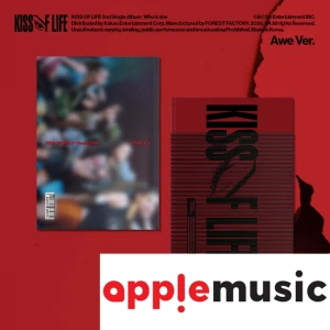[KISS OF LIFE] 2nd Single Album 'Who is she' (Awe ver.) (+ applemusic POB)