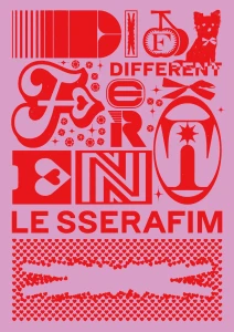[LE SSERAFIM] 4th Japanese Single Album 'DIFFERENT' (NOSTALGIC YLANG Edition)