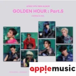 [ATEEZ] 14th Mini Album 'GOLDEN HOUR: Part.5' (DIGIPACK ver.) (+ applemusic POB)