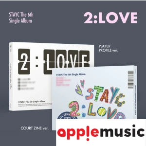 [STAYC] 6th Single Album '2:LOVE' (+ applemusic POB)
