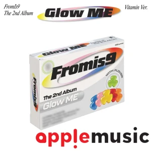 [fromis_9] 2nd Album 'Glow ME' (Vitamin ver.) (+applemusic POB)