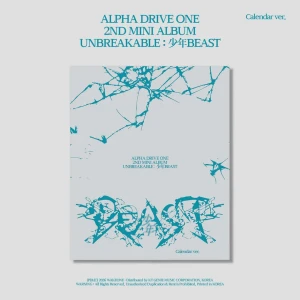 [ALPHA DRIVE ONE (ALD1)] 2nd Mini Album 'UNBREAKABLE: 少年BEAST' (Calendar ver.)
