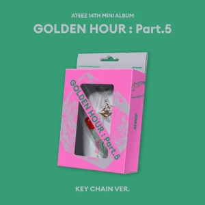 [ATEEZ] 14th Mini Album 'GOLDEN HOUR: Part.5' (KEY CHAIN ver.)