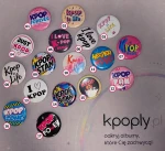 Opcja wyboru grafiki przypinki K-pop