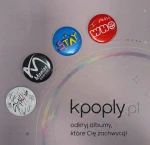 Metalowa przypinka Stray Kids 58 mm