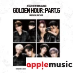 [ATEEZ] 15th Mini Album GOLDEN HOUR: Part.6' (DIGIPACK UNIT ver.) (+applemusic POB)