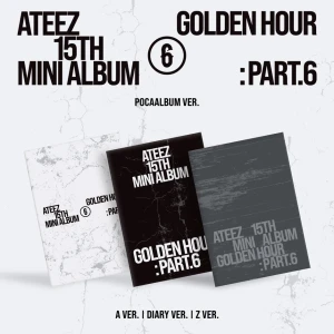 [ATEEZ] 15th Mini Album GOLDEN HOUR: Part.6' (POCAALBUM ver.)