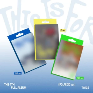[TWICE] 4th Full Album 'THIS IS FOR' (POLAROID ver.)