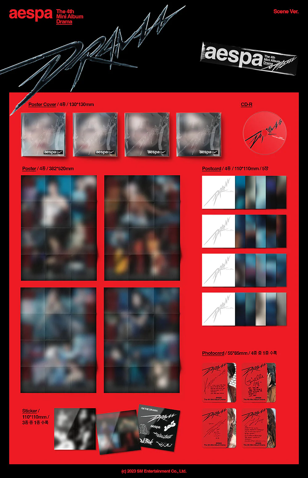 aespa drama scene zawartość