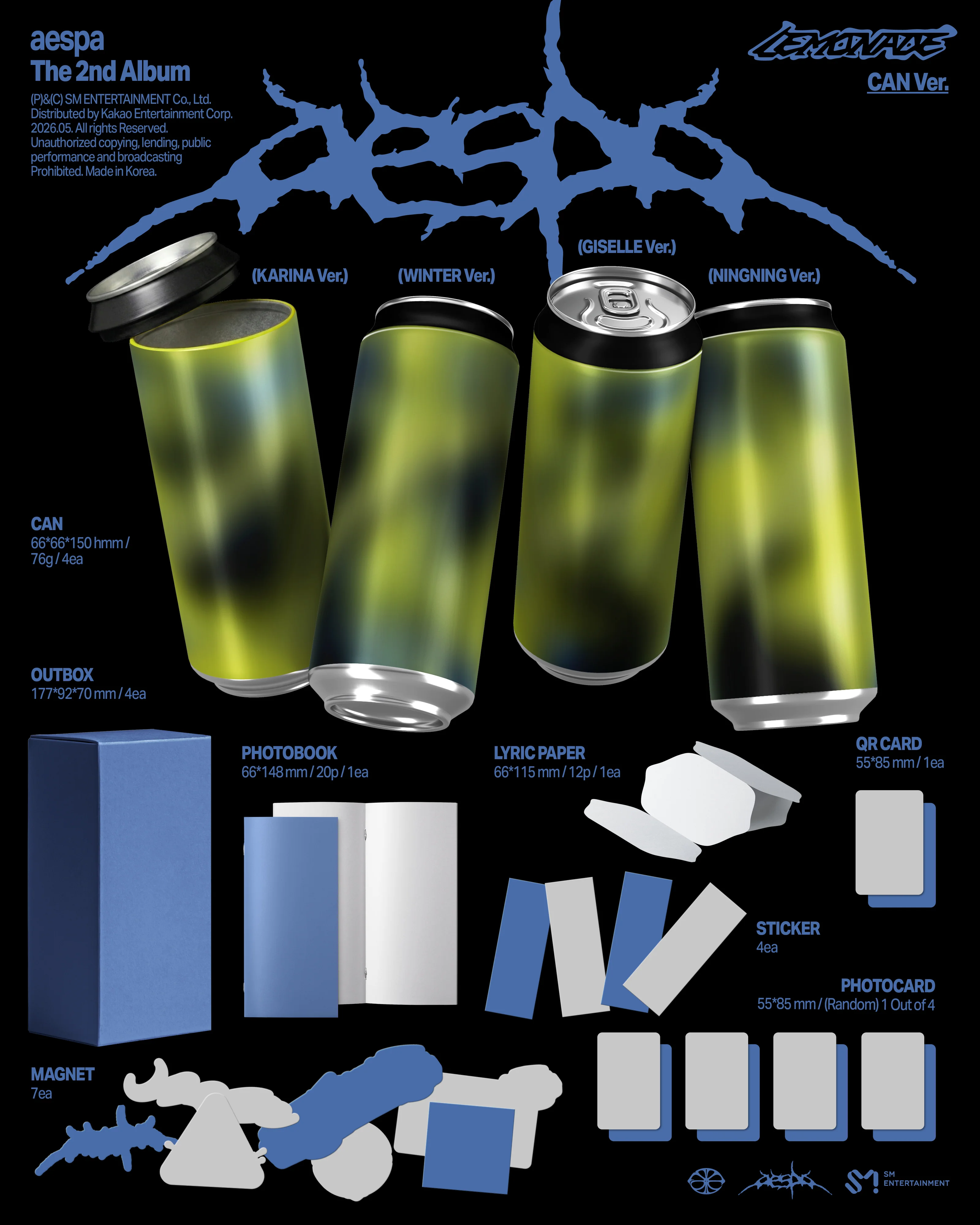 aespa lemonade can prezawartość