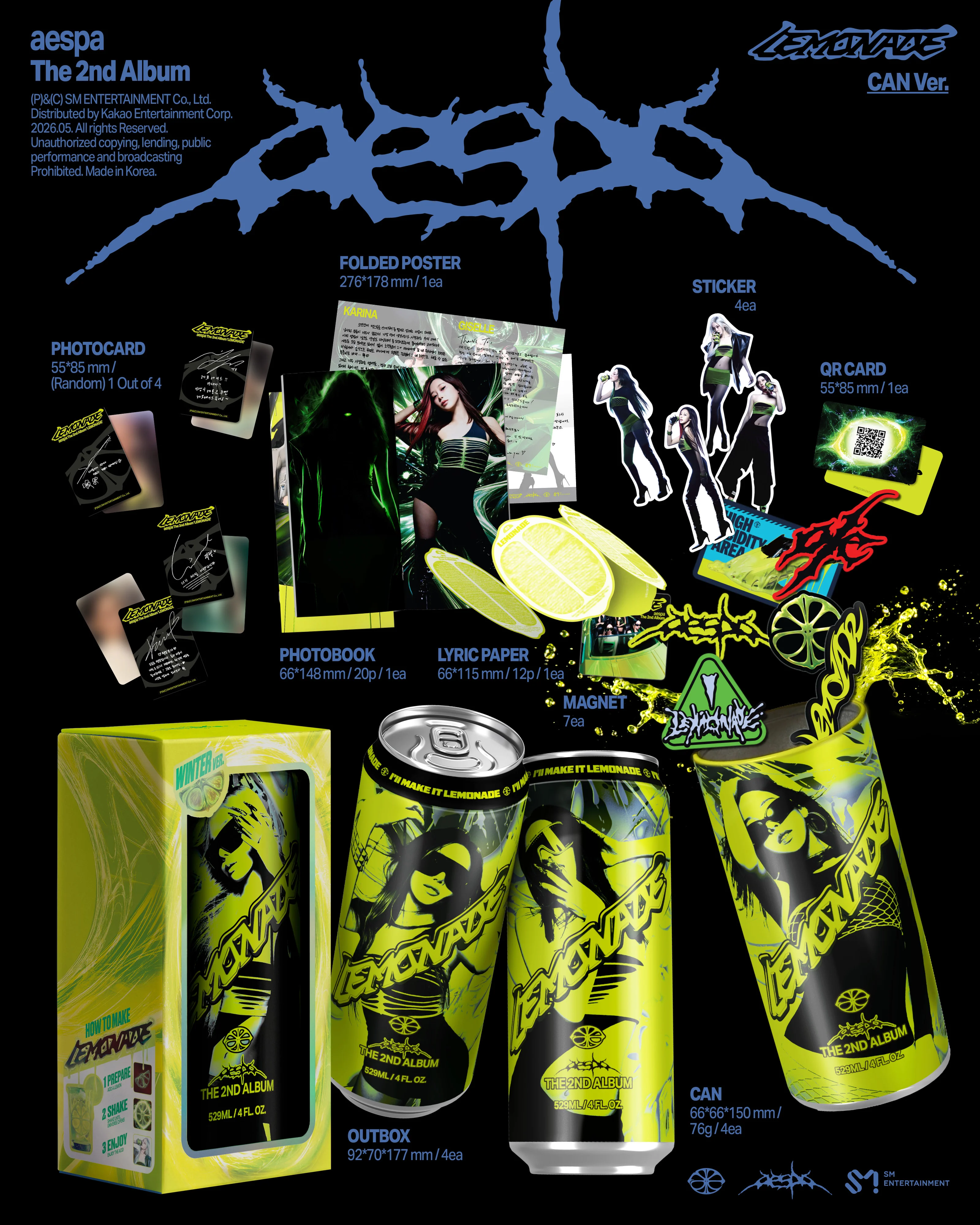 aespa lemonade acid zawartość