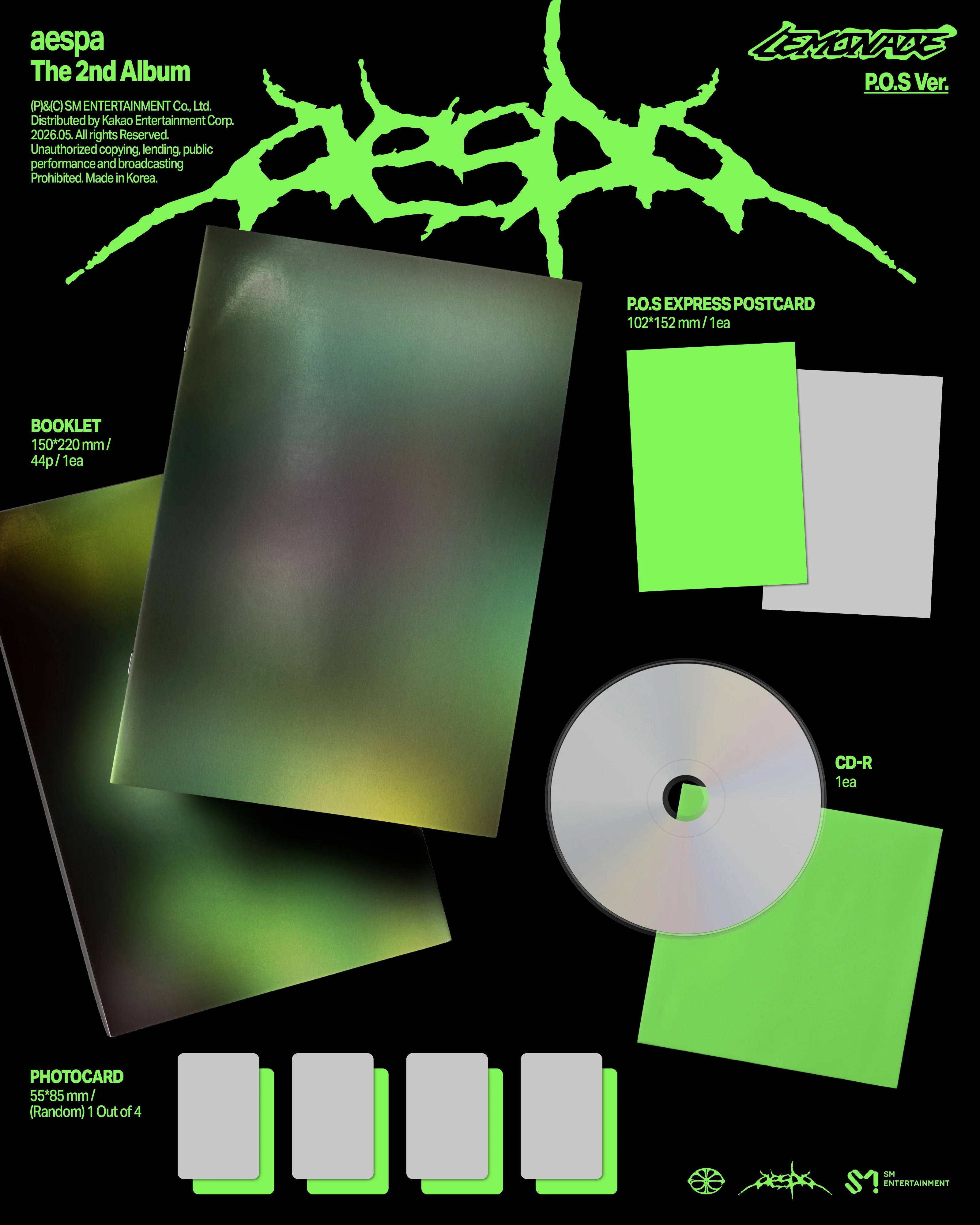 aespa lemonade pos prezawartość