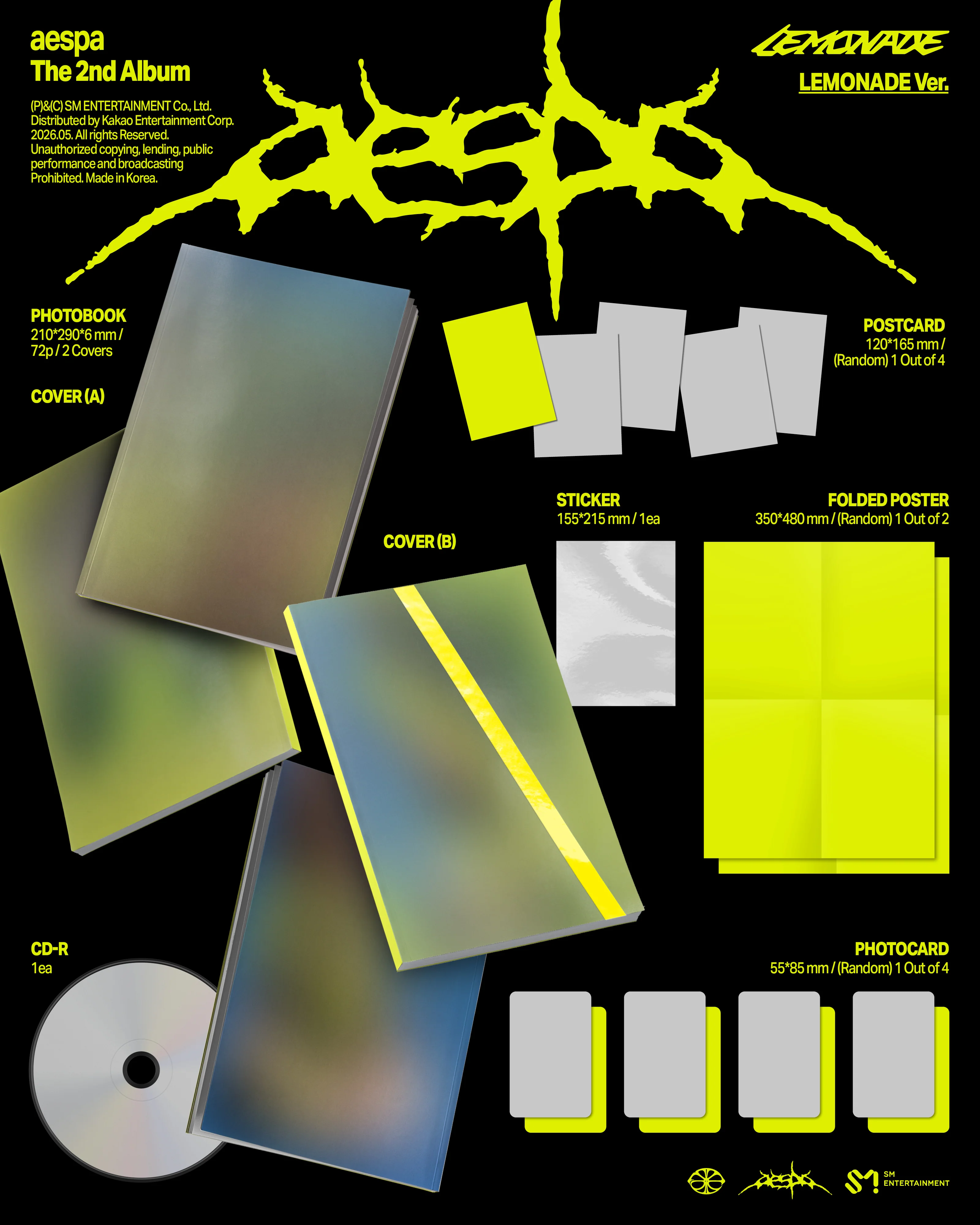 aespa lemonade prezawartość