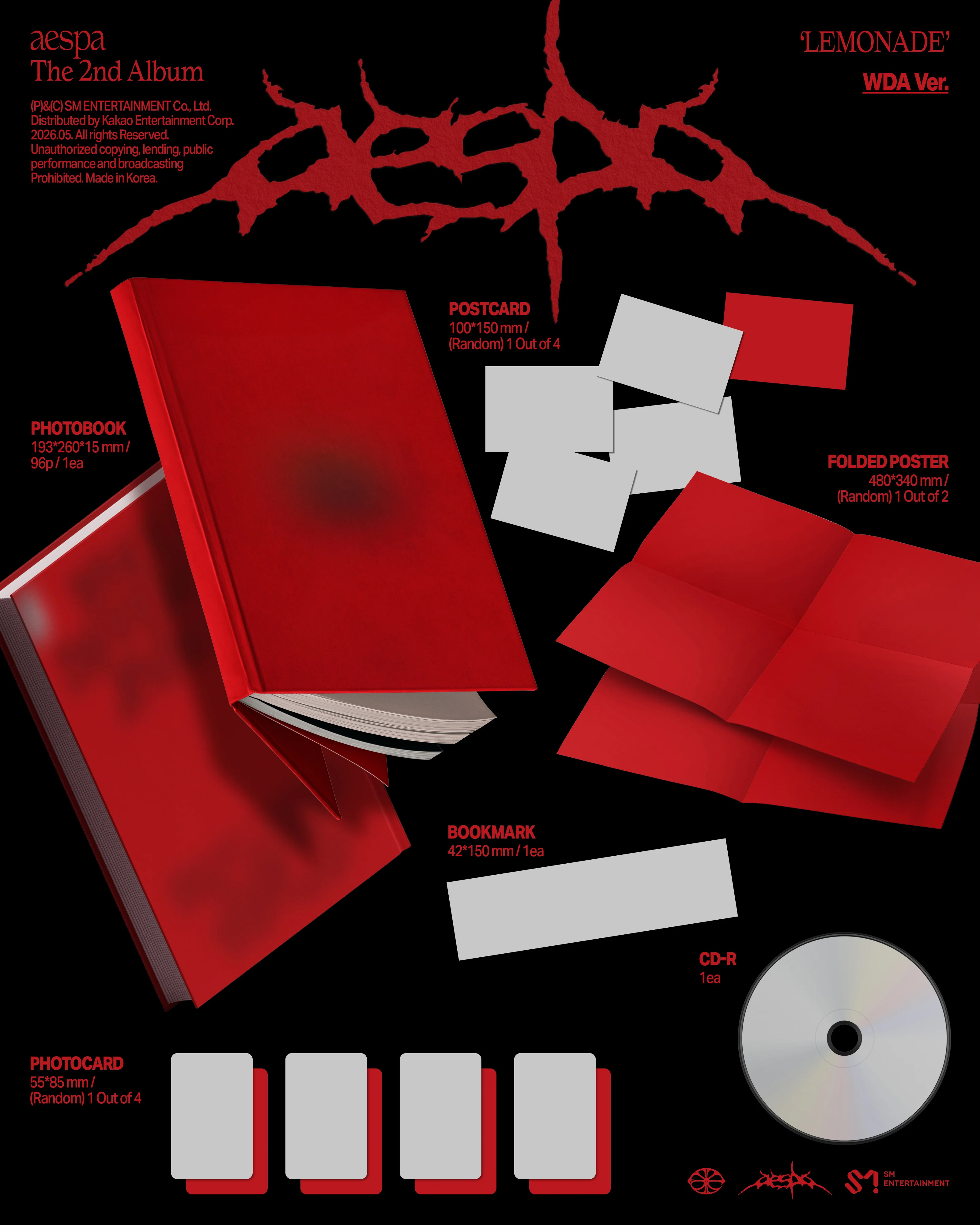 aespa lemonade wda prezawartość