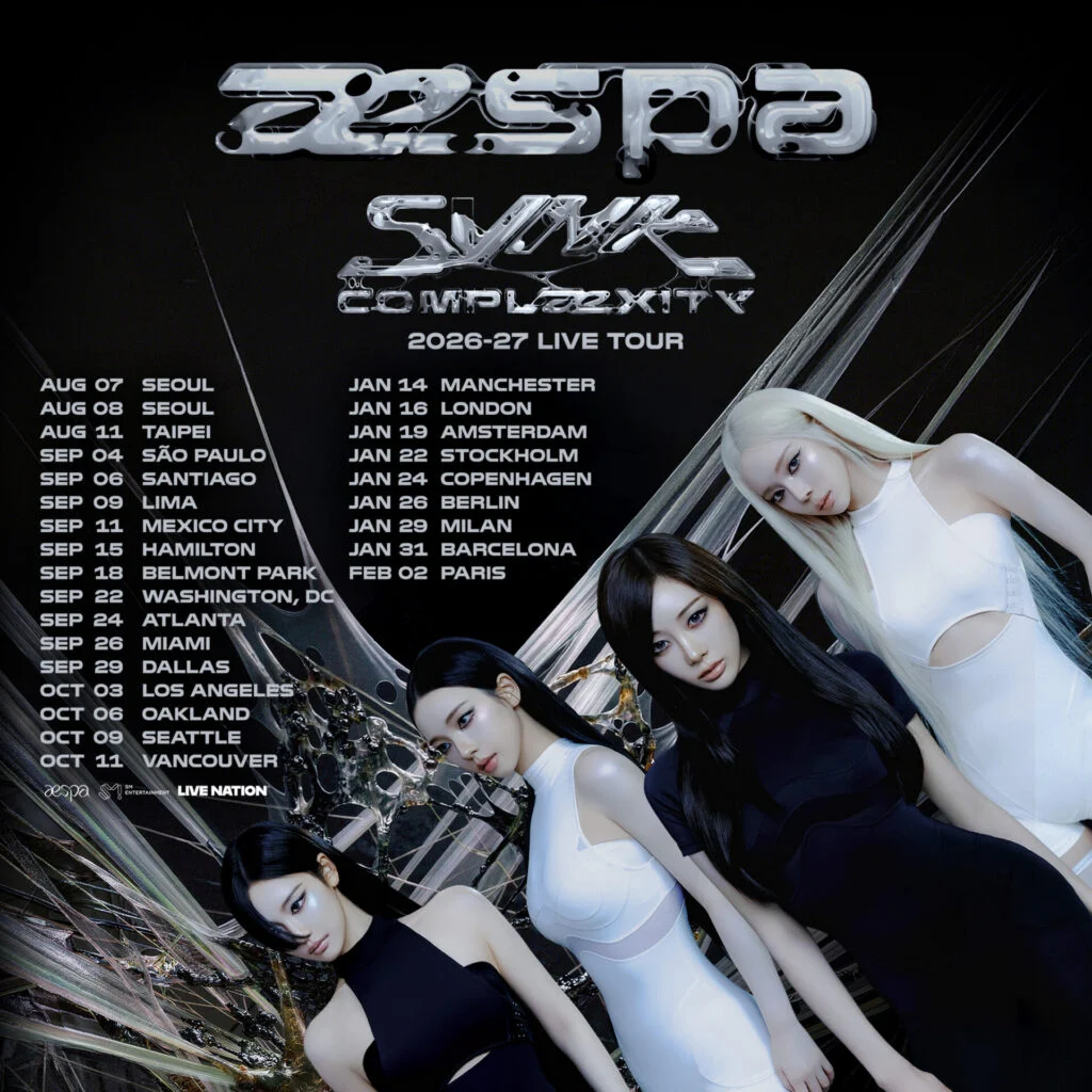 aespa sync tour 2026/27