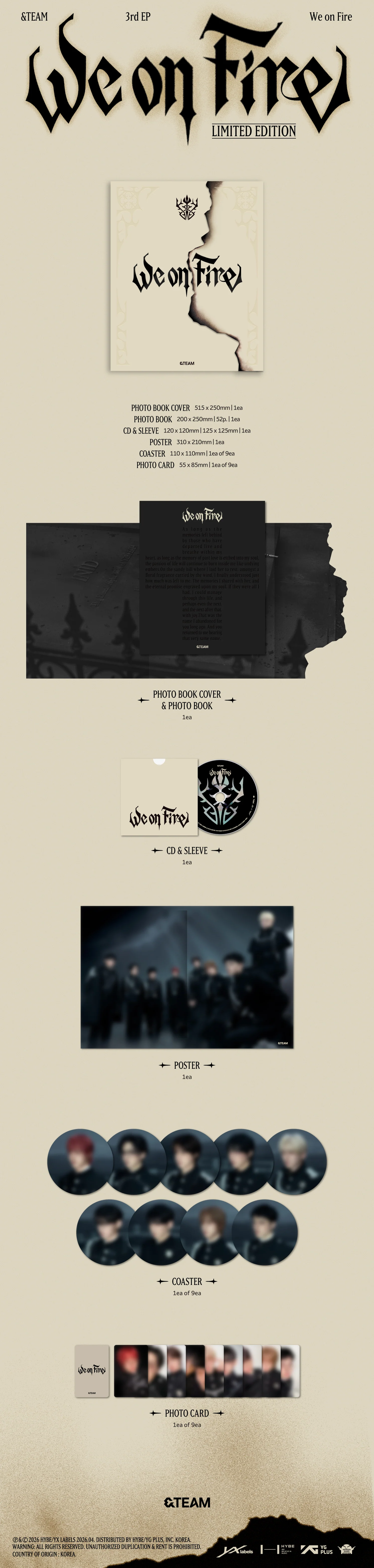 andteam we on fire limited zawartość