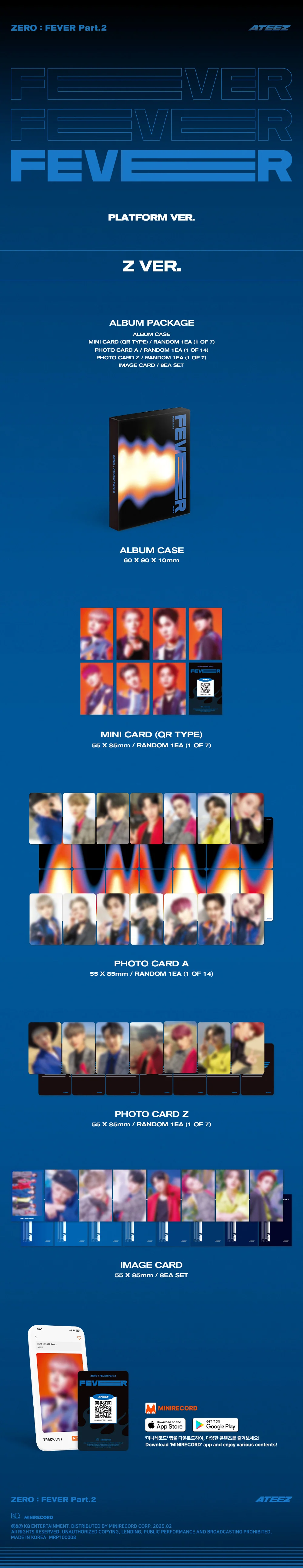 ateez zero fever part 2 platfrom z ver zawartość