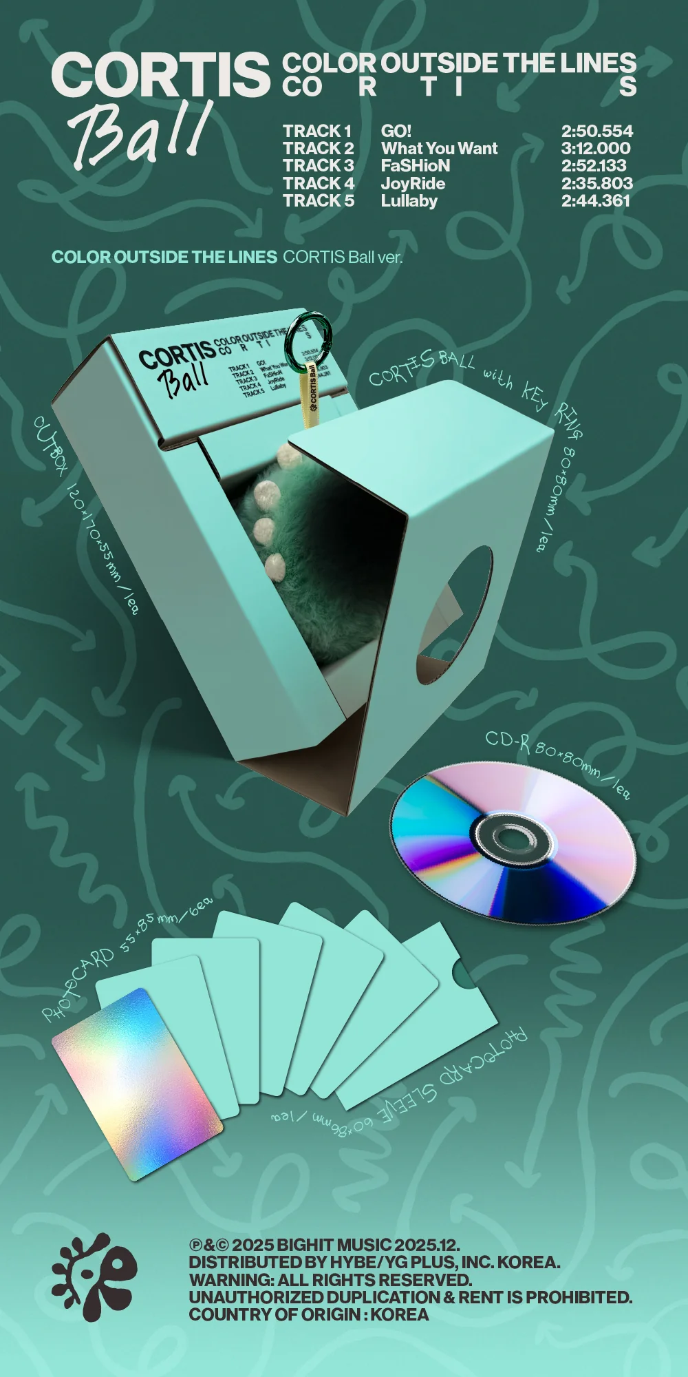 cortis ball zawartość