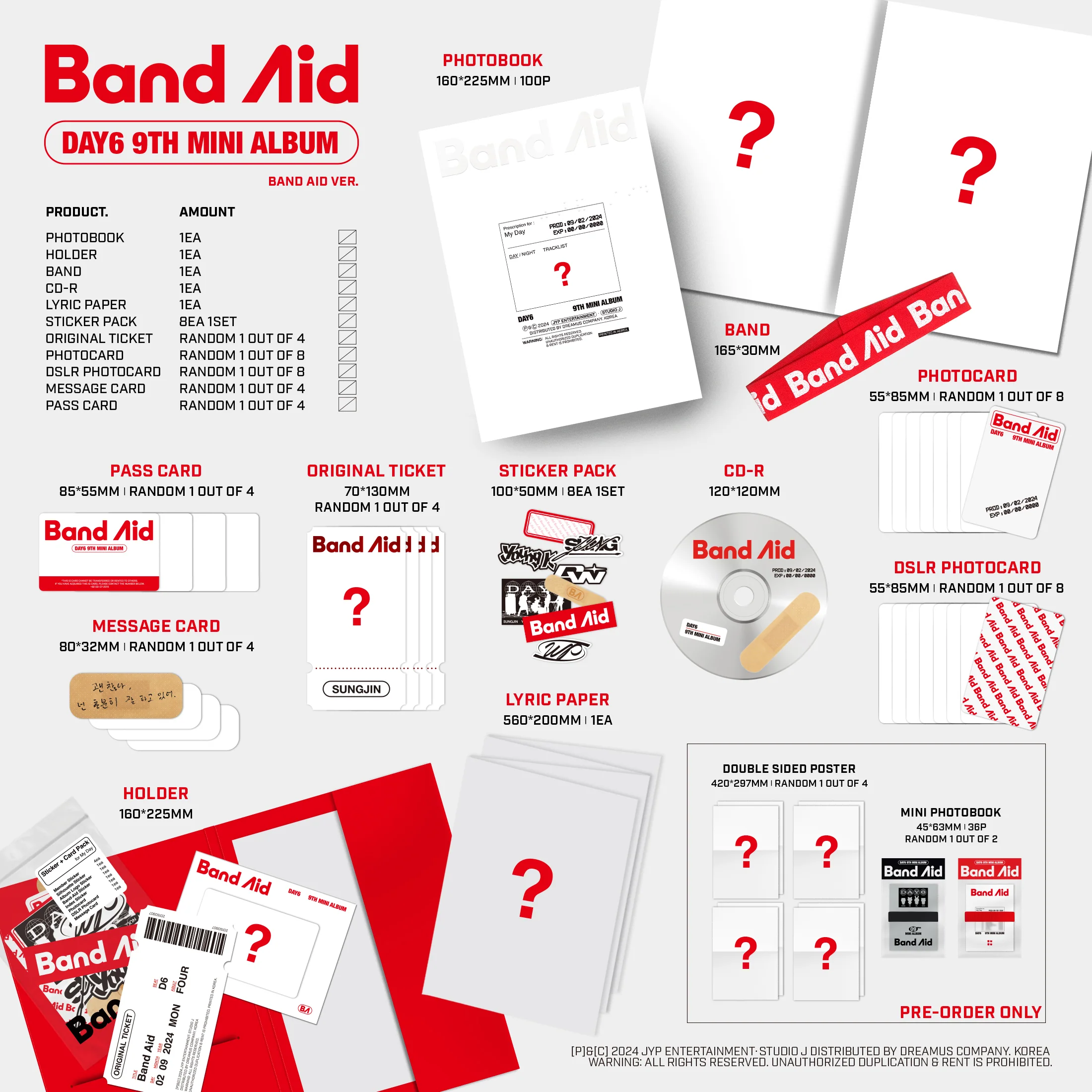 day6 band aid zawartość 2