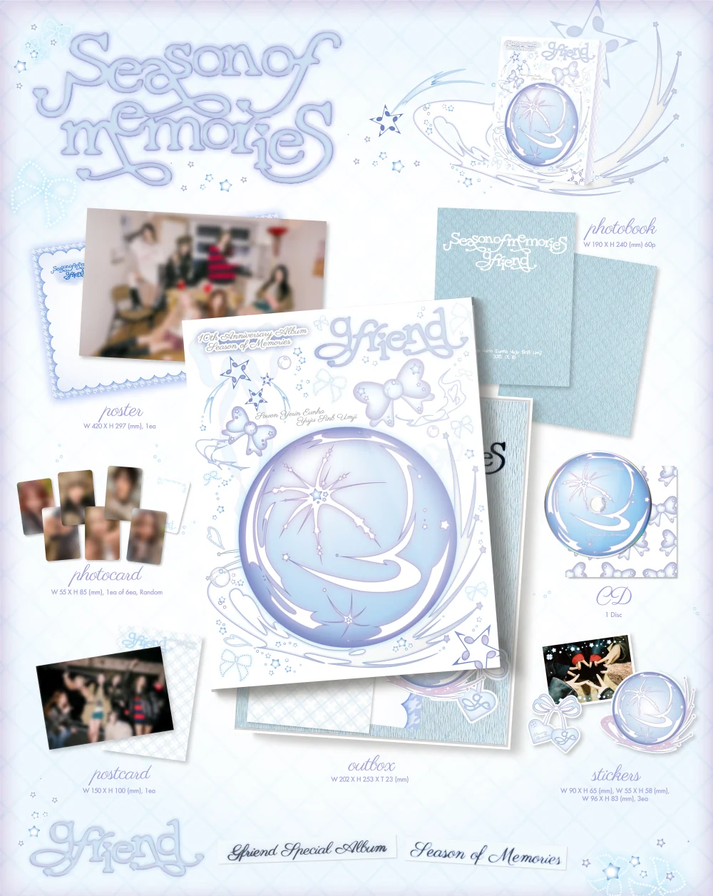 gfriend season of memories zawartość