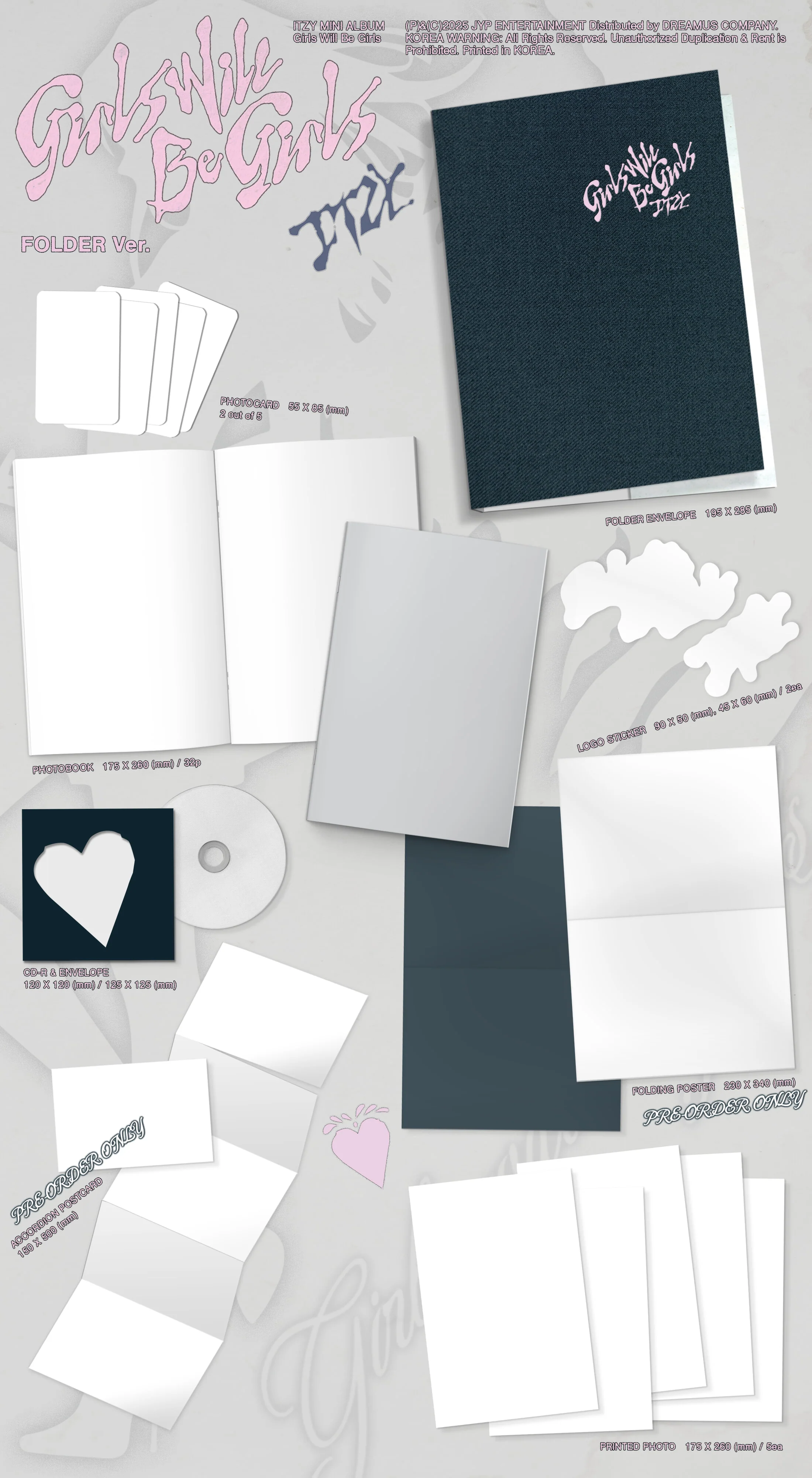 itzy girls will be girls folder zawartość