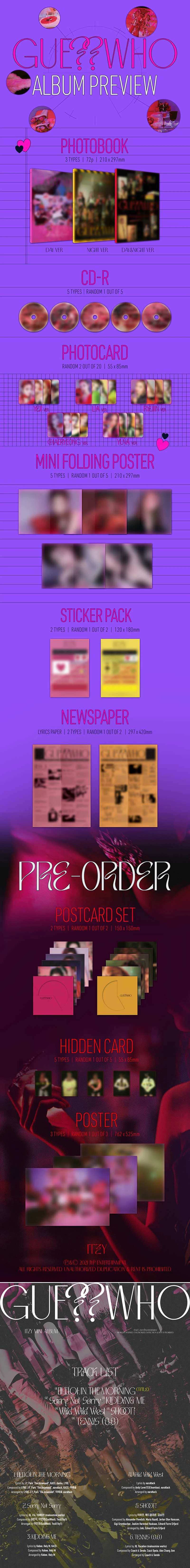 itzy guess who zawartość