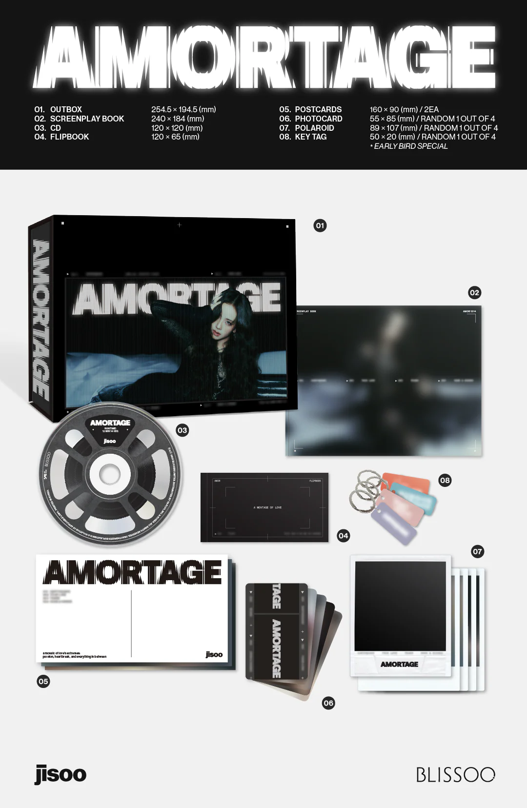 jisoo amortage exclusive zawartość 2