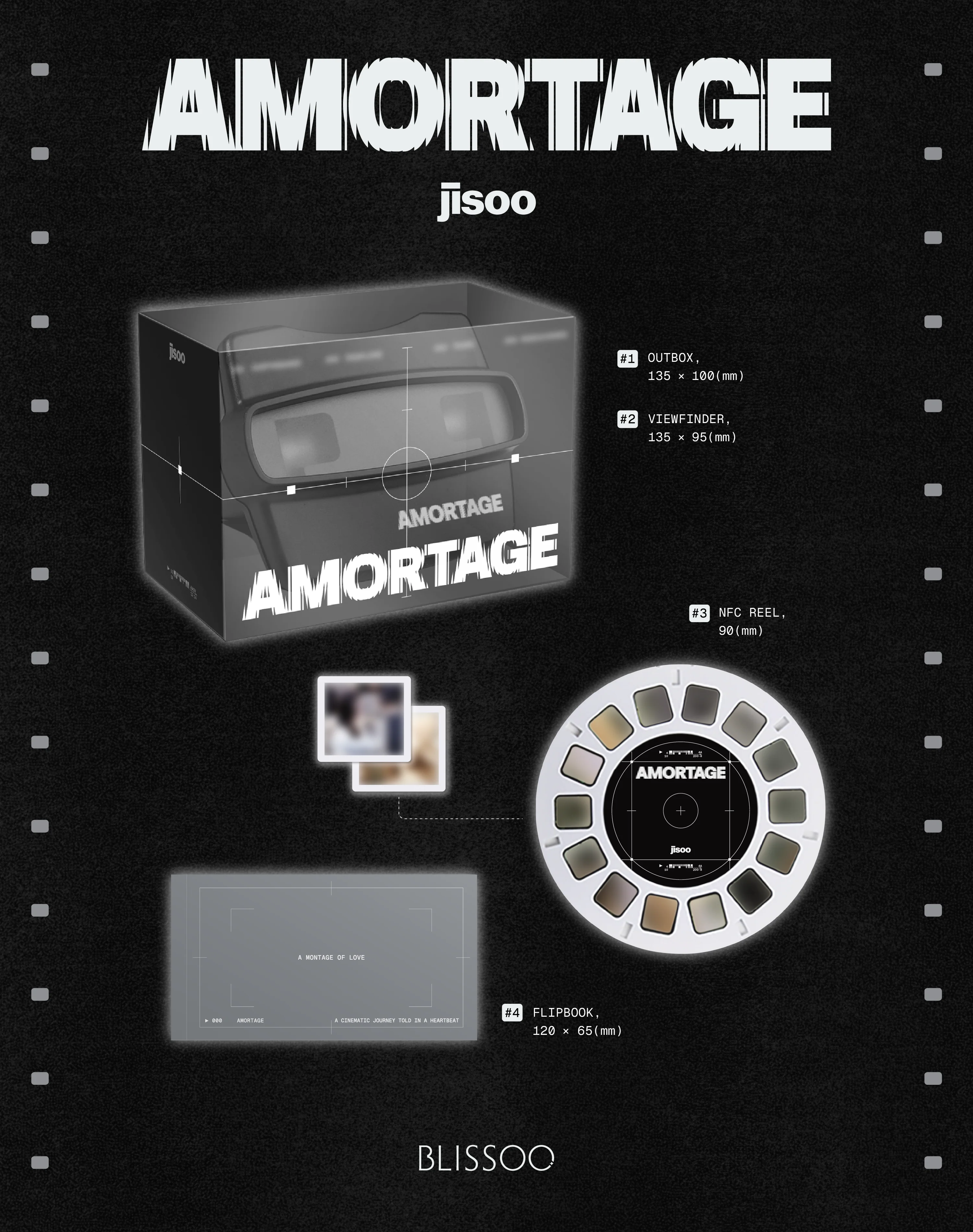 jisoo amortage reels zawartość