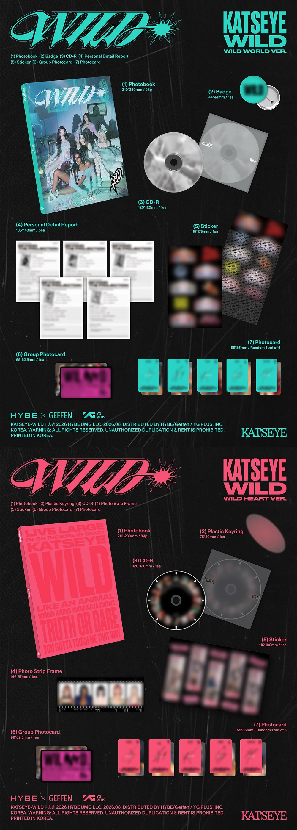 katseye wild zawartość