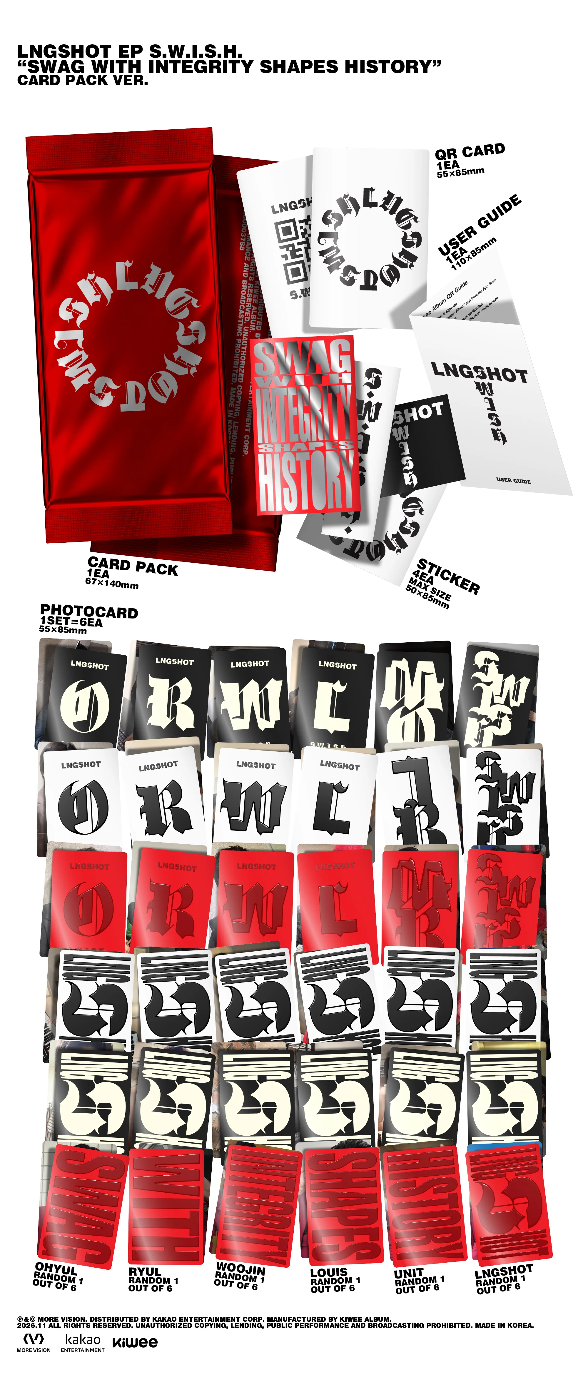 lngshot swish card pack zawartość