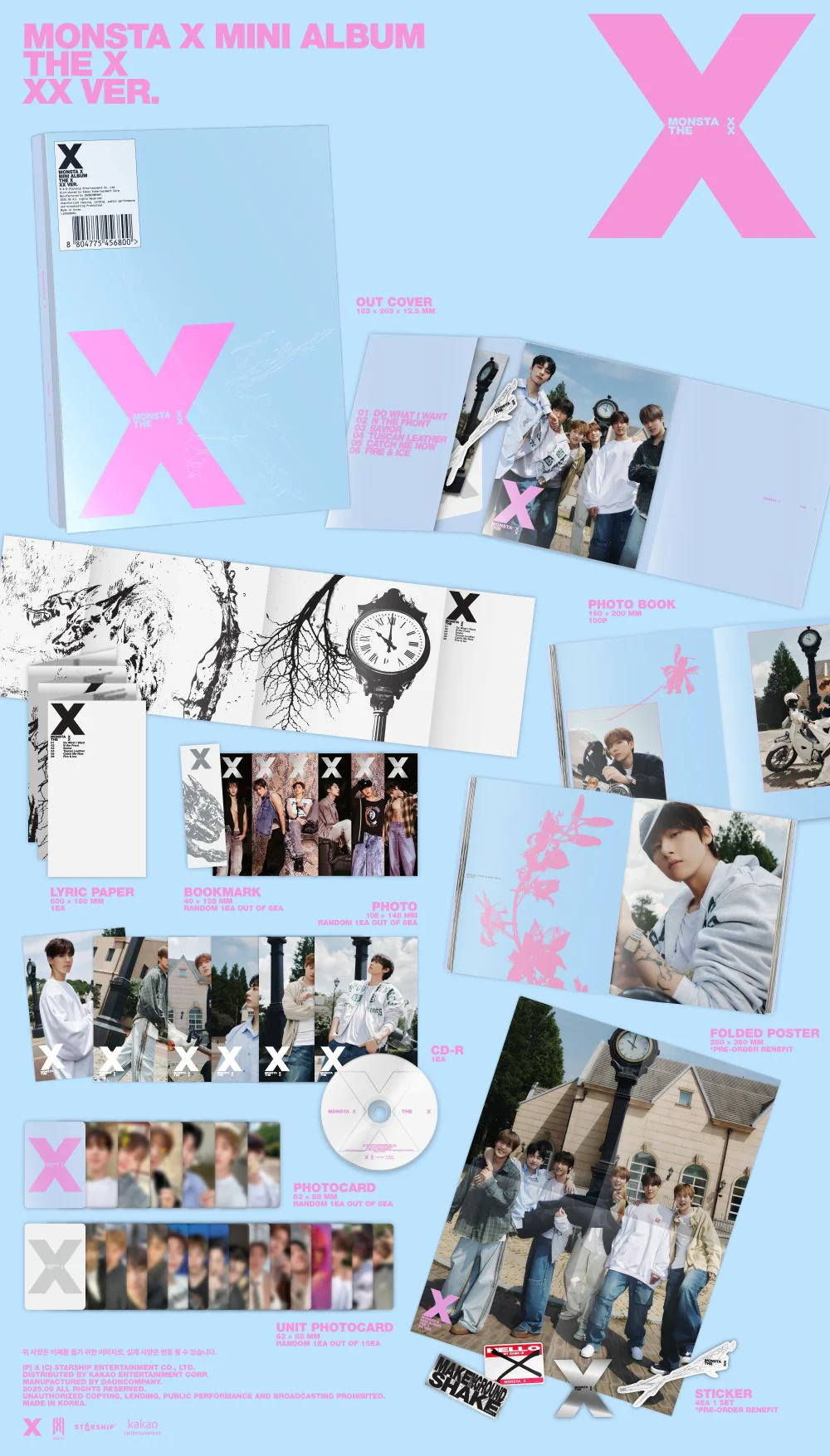 monsta x the x xx zawartość