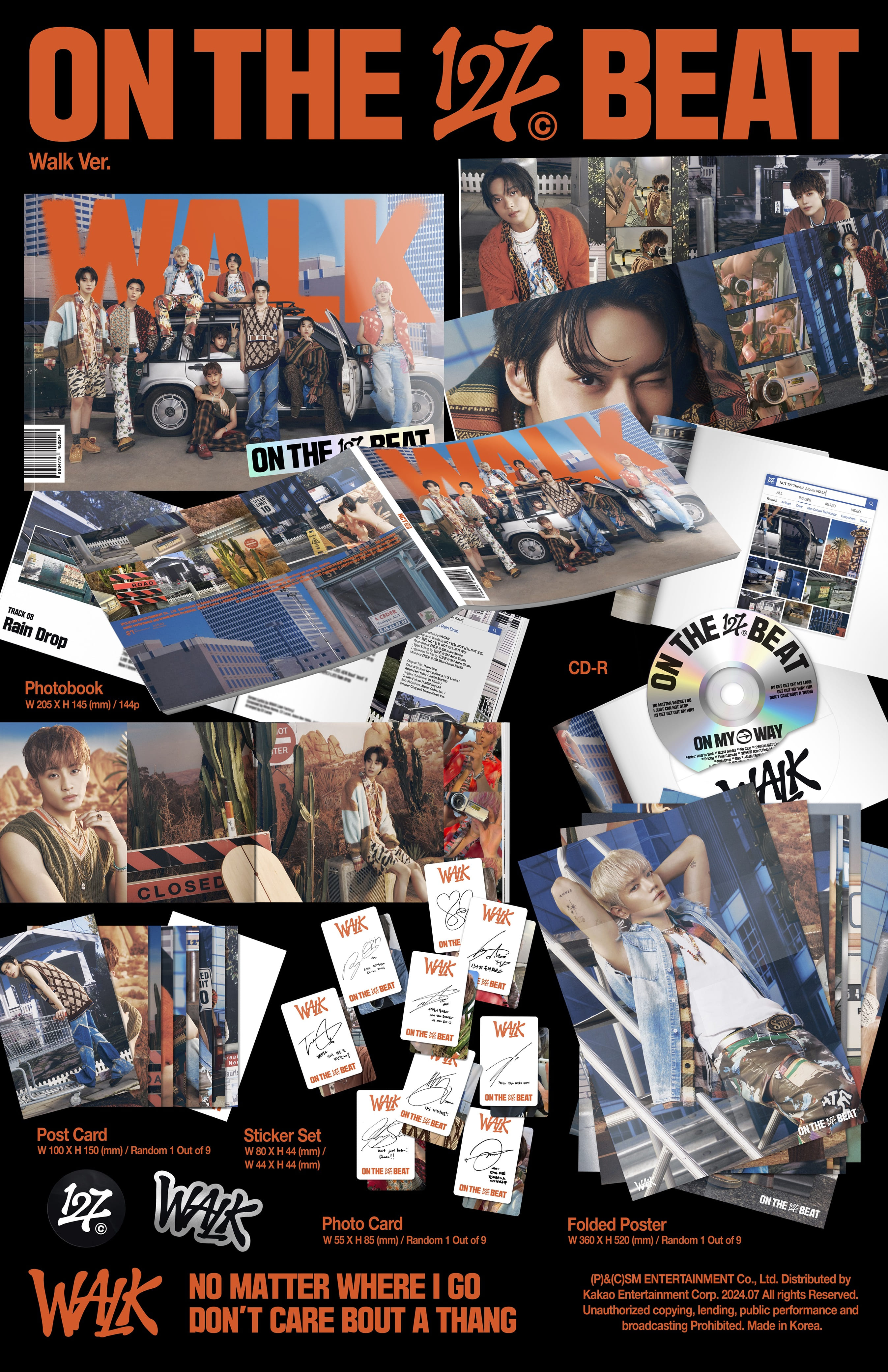 nct 127 walk zawartość