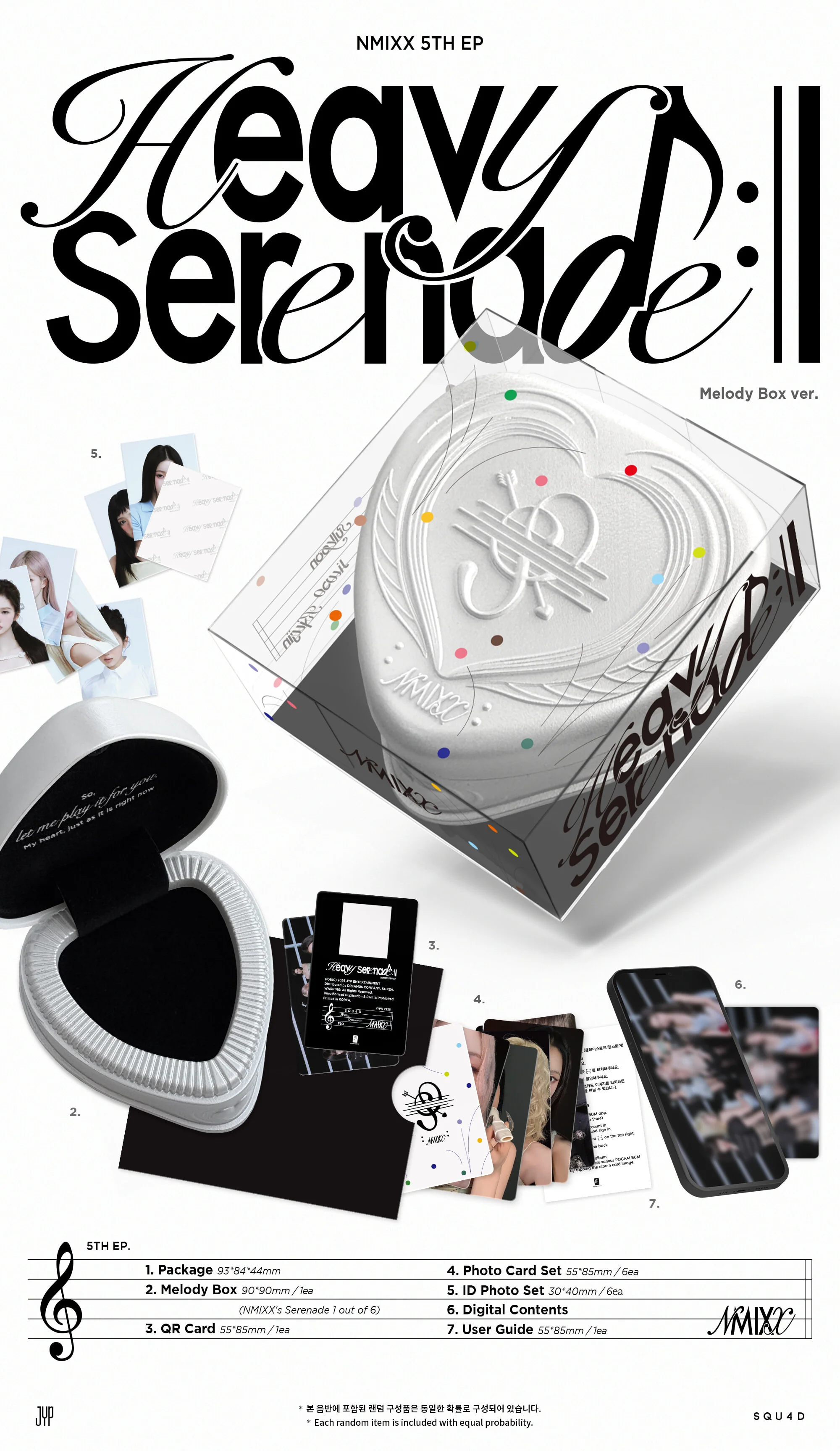 nmixx heavy serenade melody box zawartość