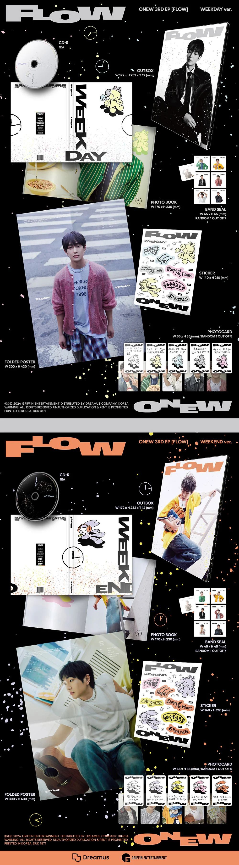 onew flow zawartość