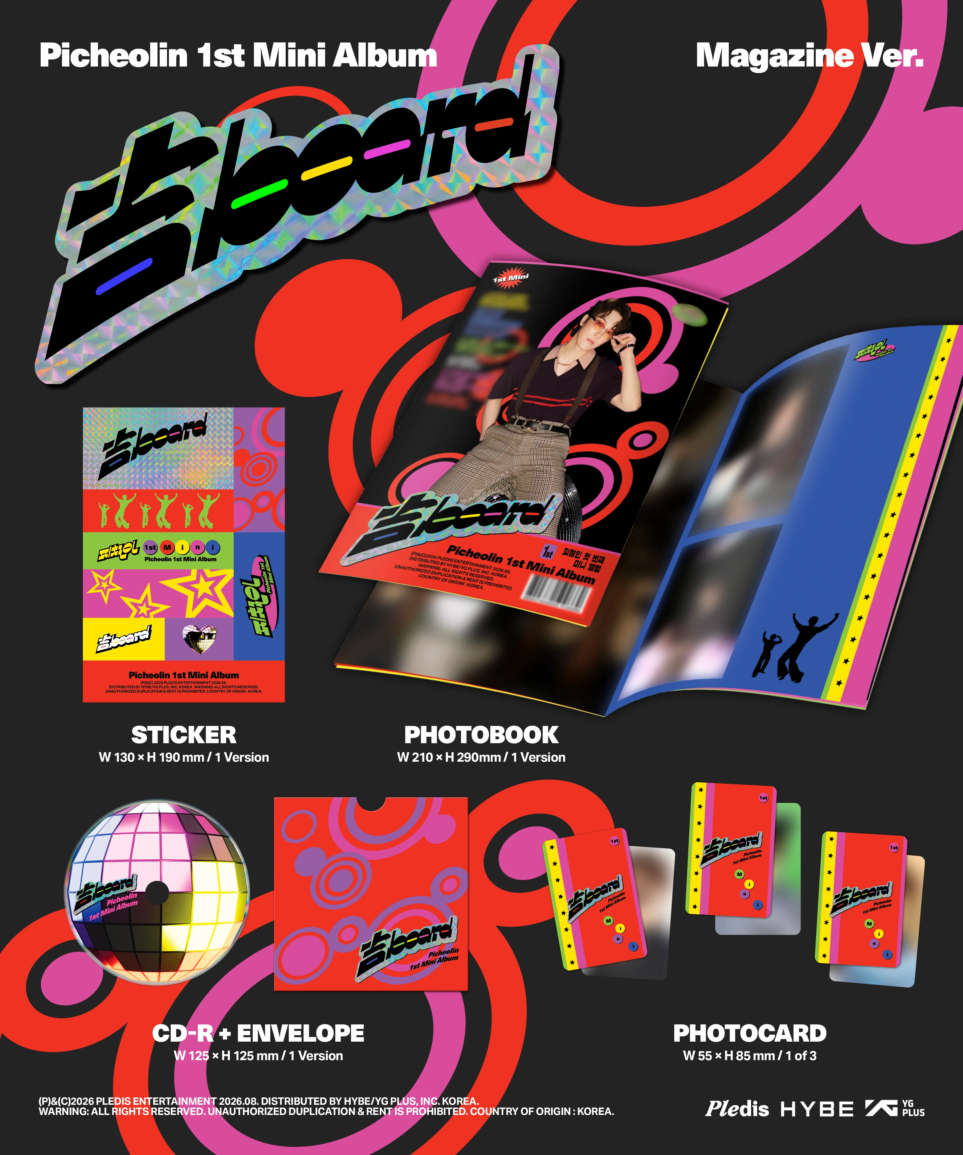 picheolin board magazine zawartość