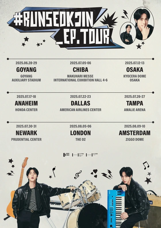 runseokjin tour