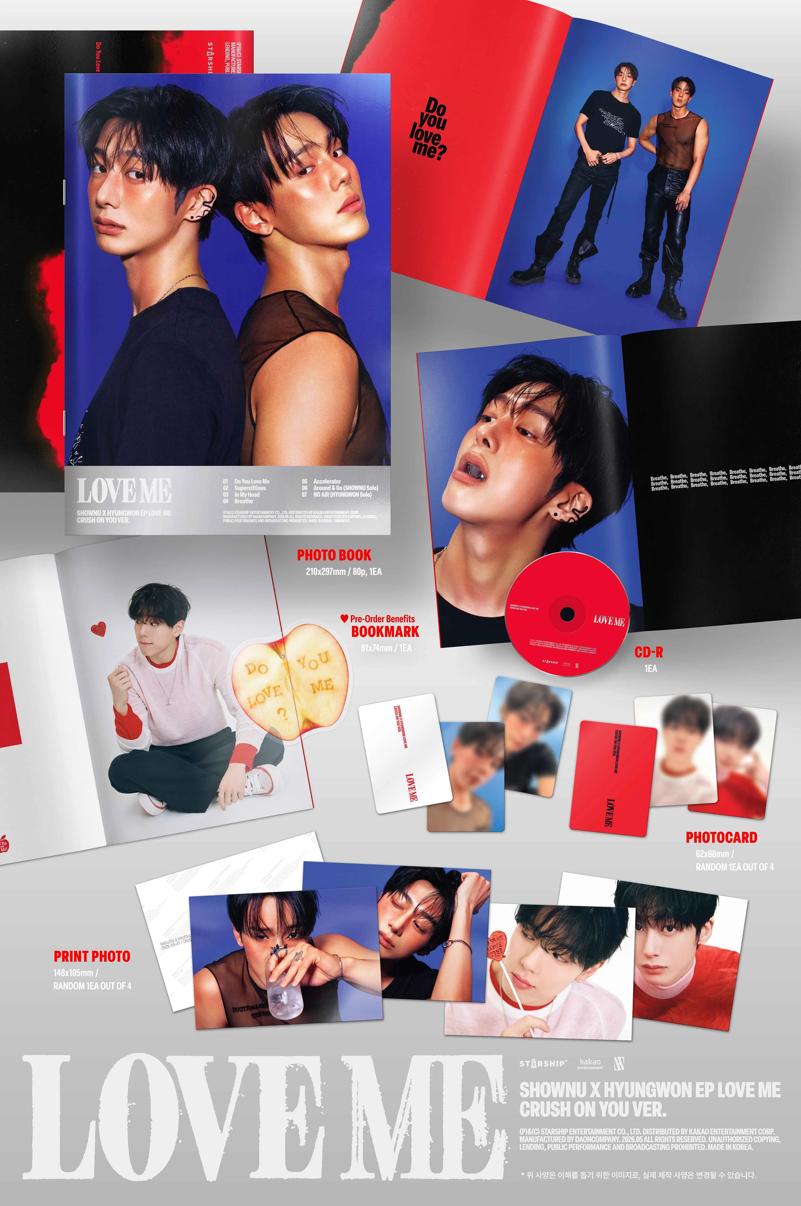 shownu x hyungwon love me crush on you zawartość