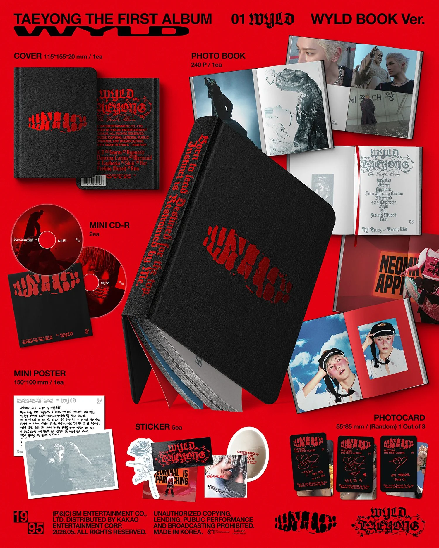taeyong wyld book zawartość