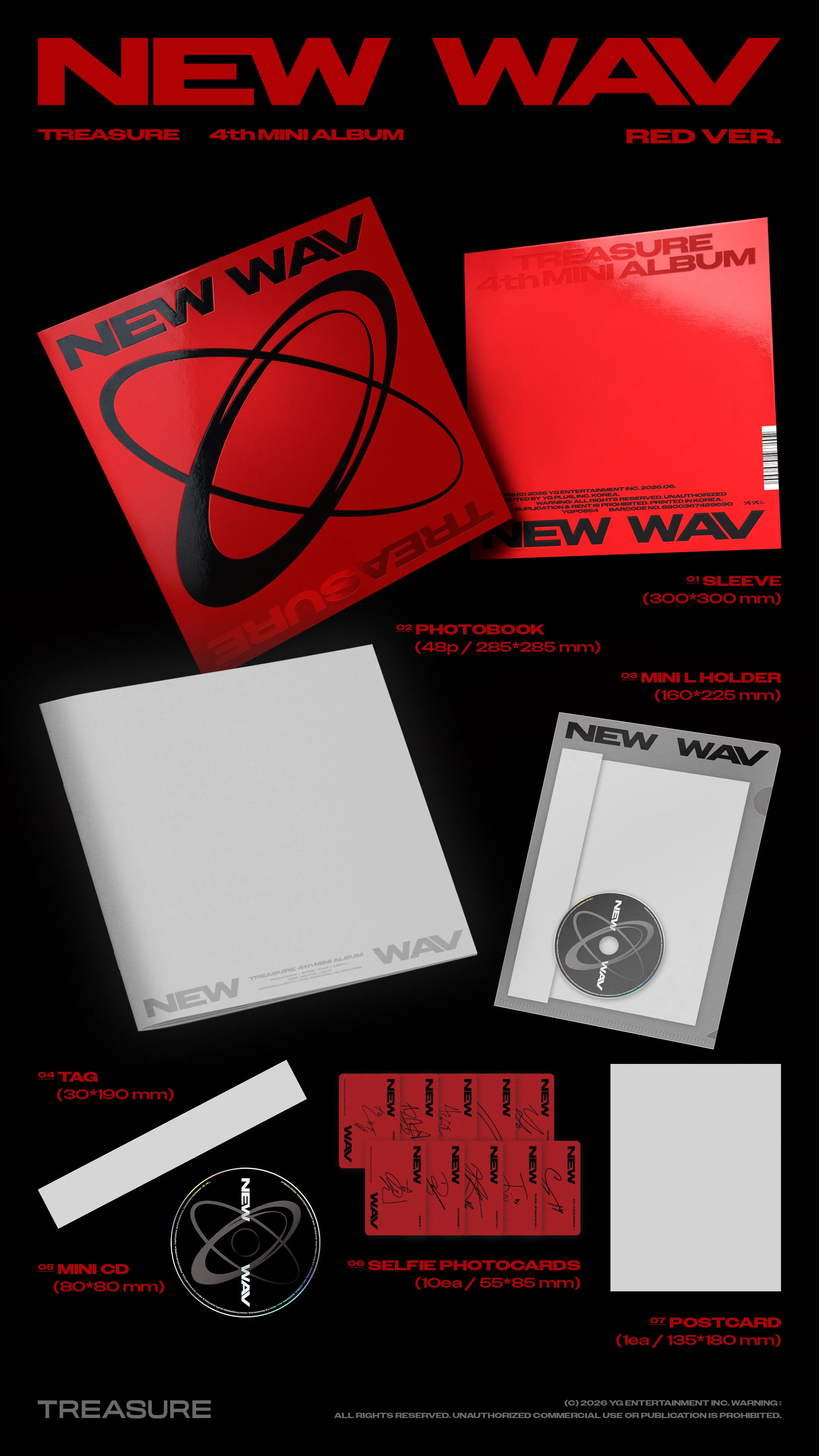 treasure new wav zawartość