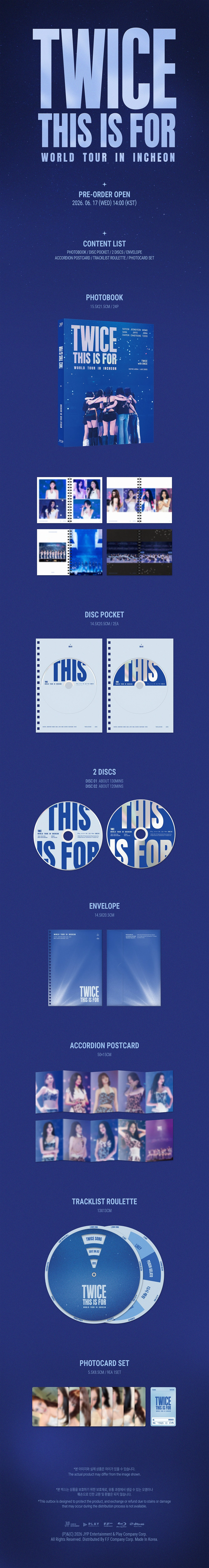 twice this is for incheon blu ray zawartość