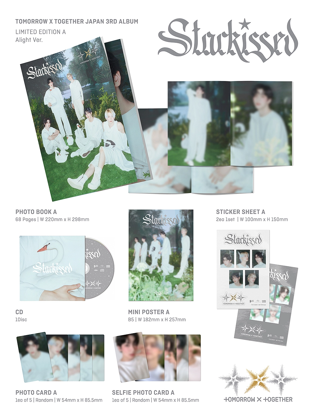 TXT Starkissed Japan Edition zawartość