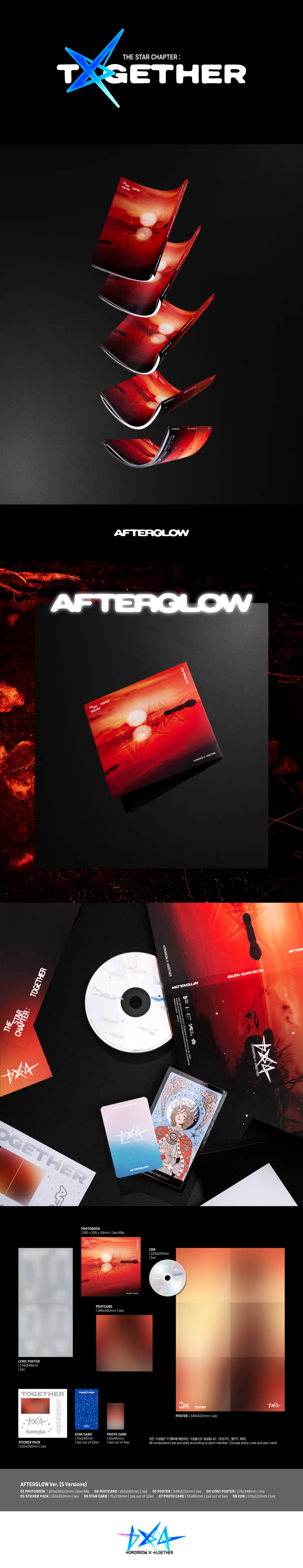 txt the star chapter together afterglow zawartość