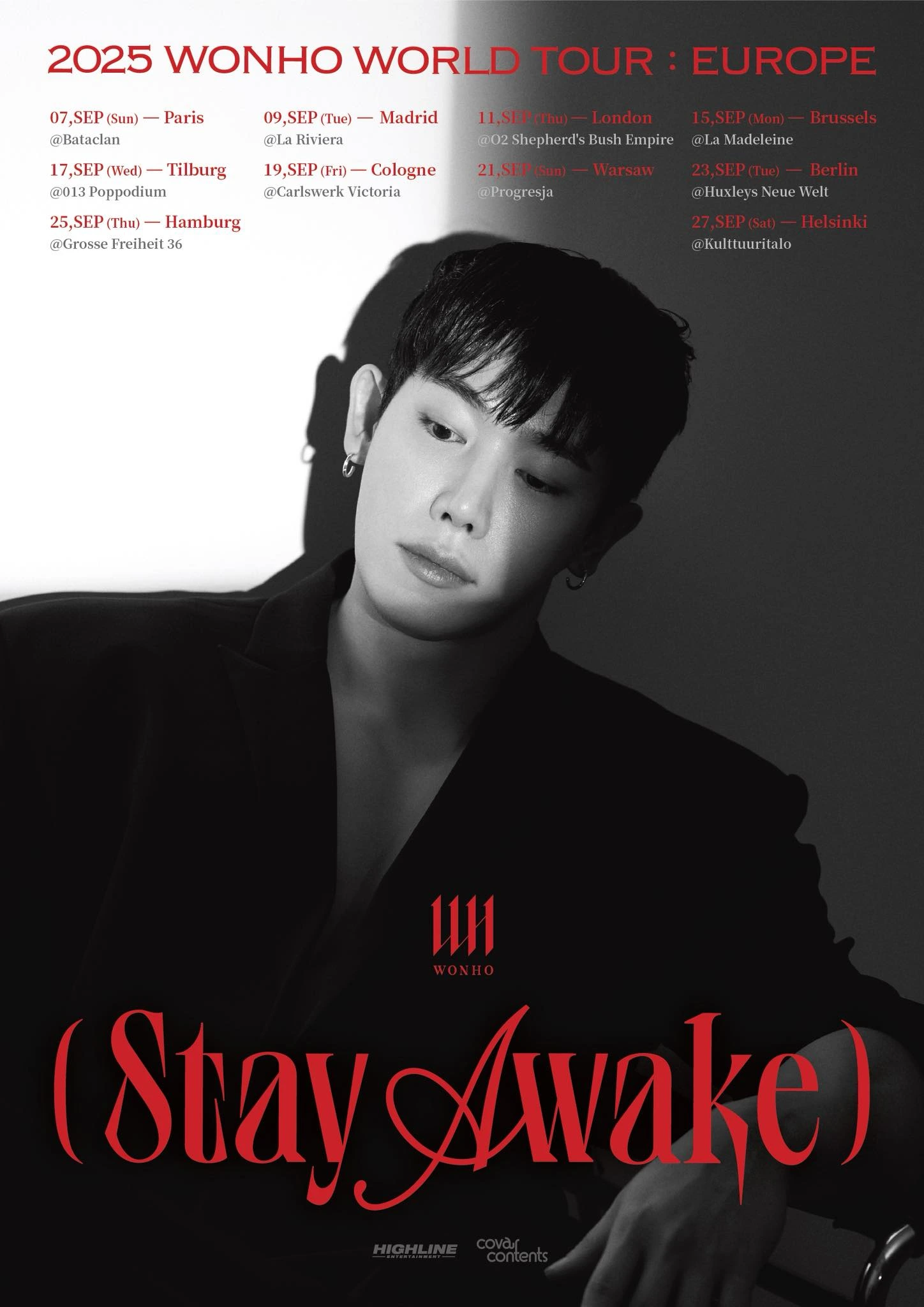 wonho tour stay awake