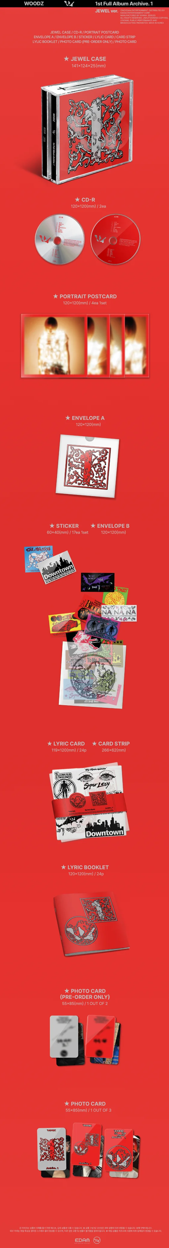 woodz archive 1 jewel zawartość