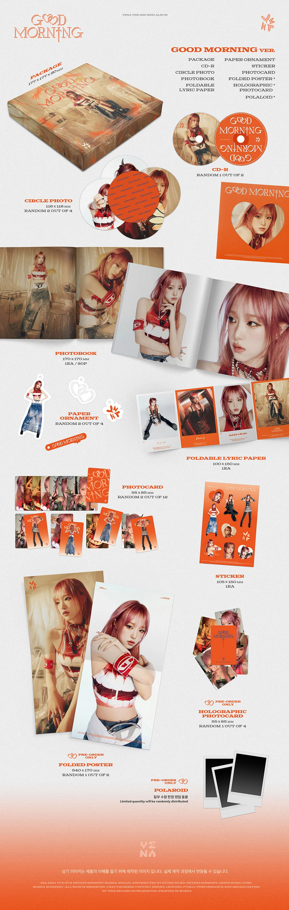 yena good morning zawartość