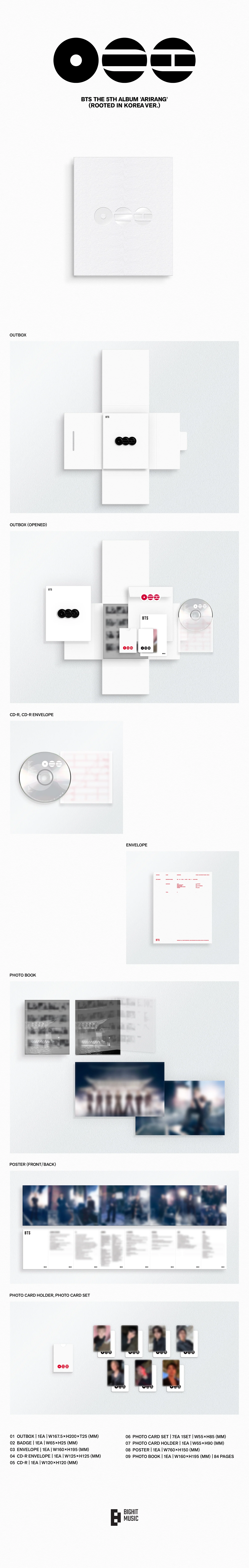 [BTS] 5th Album 'ARIRANG' :: Kup teraz na kpoply.pl i ciesz się szybką ...